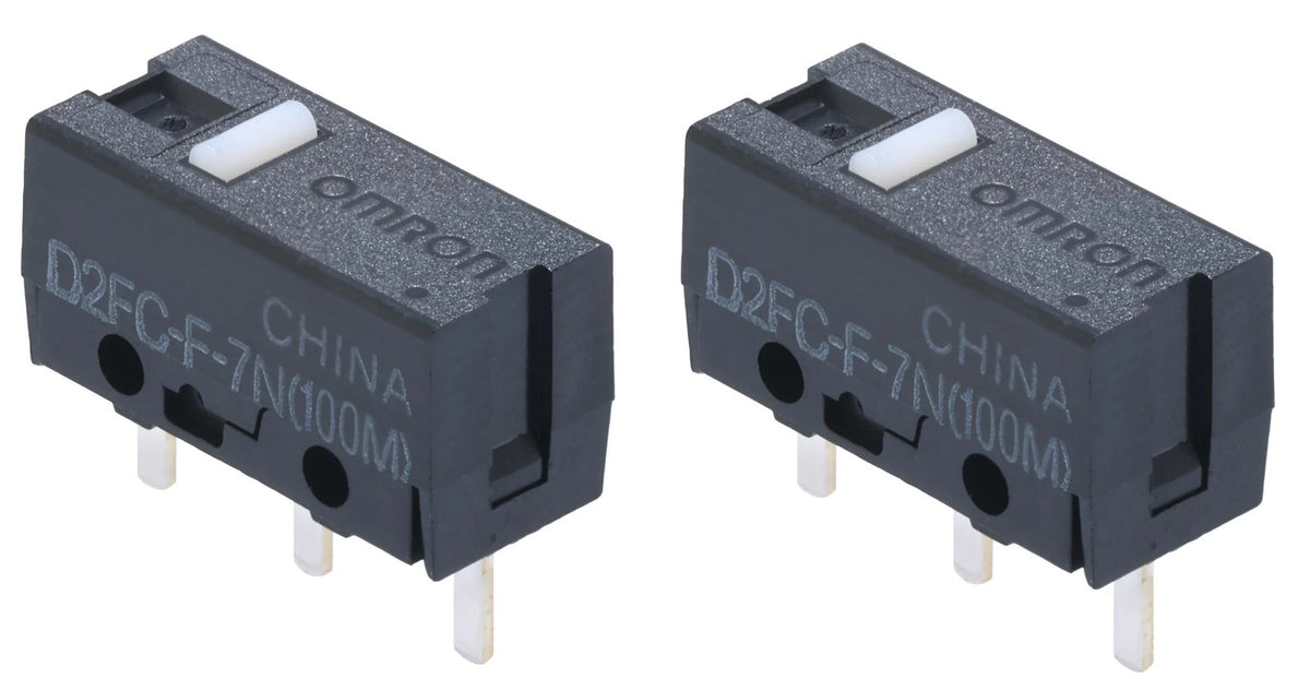 OMRON D2FC-F-7N (100M) Mikroschalter – 2er-Set