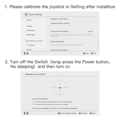 Gulikit TMR Joystick Paar für Nintendo Switch Joy-Con – ohne Stickdrift