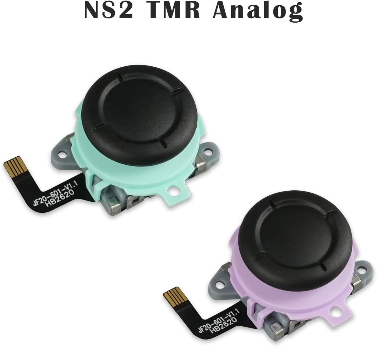 TMR Joystick Set für Nintendo Switch 2 in Rot & Blau – ohne Drift
