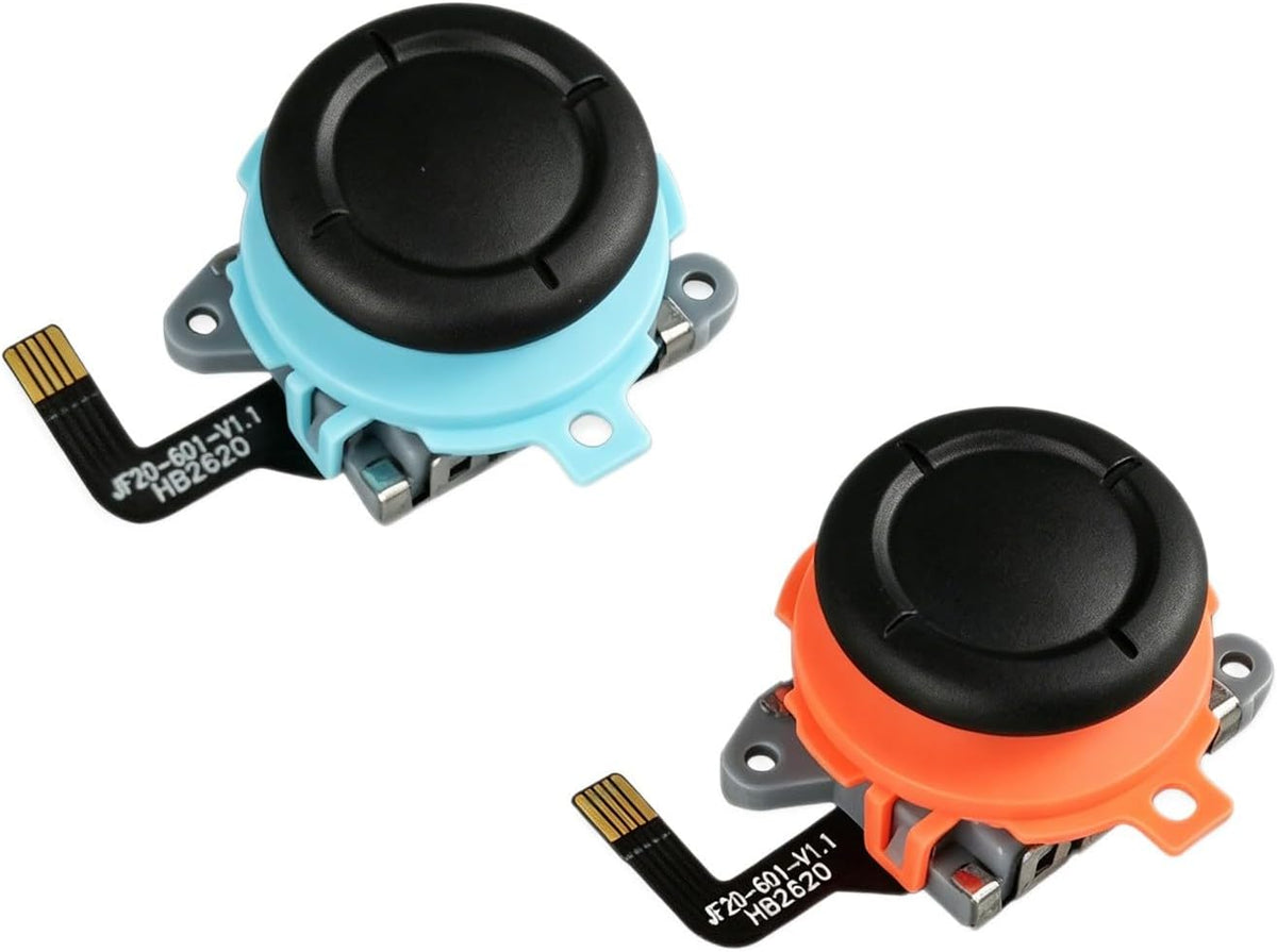 TMR Joystick Set für Nintendo Switch 2 in Grün & Lila – ohne Drift