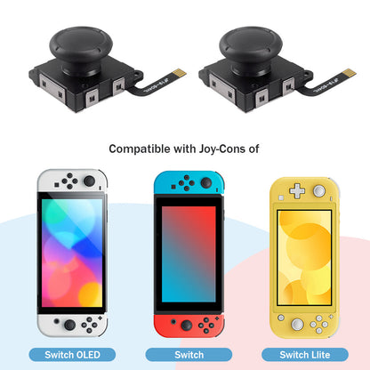 Hall Effect Joystick für Nintendo Switch, OLED & Lite – Joy-Con Stick ohne Drift