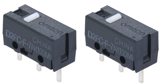 OMRON D2FC-F-7N (100M) Mikroschalter – 2er-Set