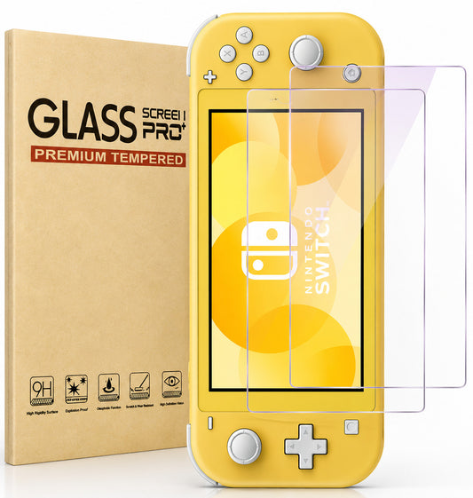 Schutzglas für Nintendo Switch Lite – 9H Panzerglas, 2er-Pack
